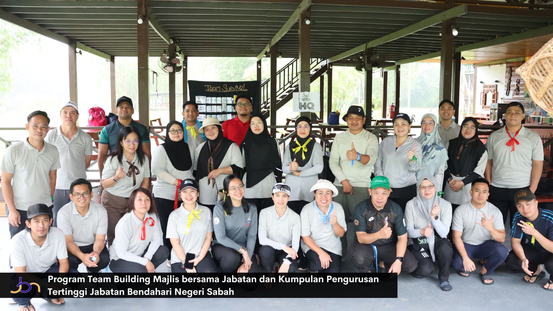 Program Team Building Majlis Bersama Jabatan dan Kumpulan Pengurusan Tertinggi Jabatan Bendahari Negeri Sabah